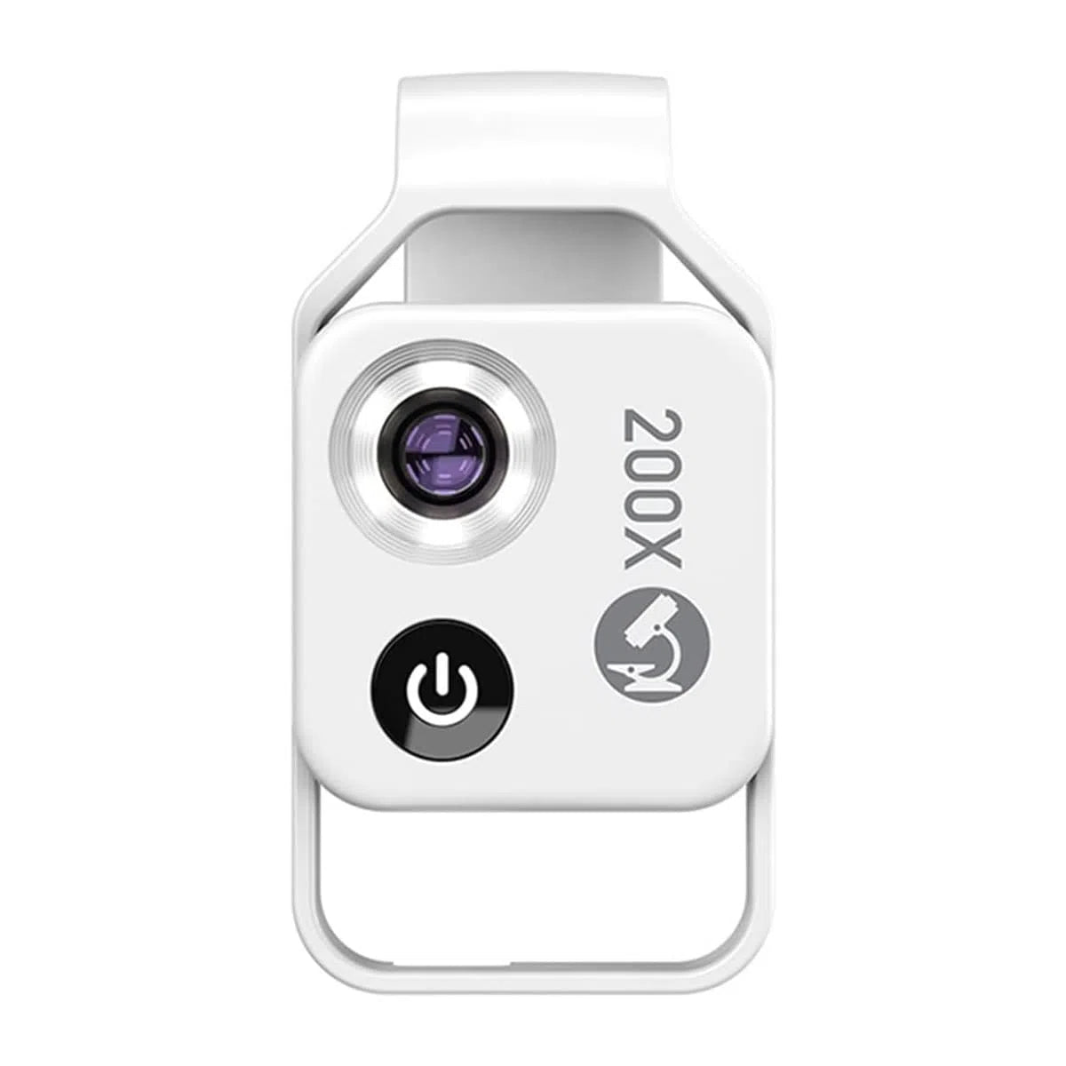 Buy Capture Tiny Wonders, 200X Super Micro Lens for Samsung and iPhone with CPL& LED - 200x Micro Lens at Caseles-White, 