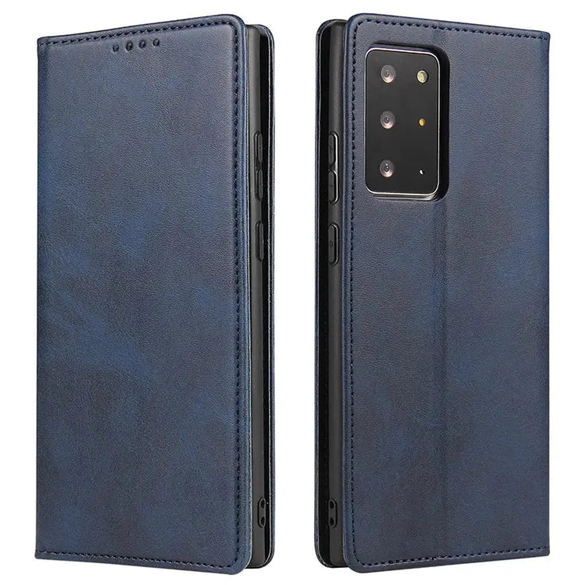 Buy Magnetic Folio Wallet Phone Case, Premium Leather, Credit Card Holder, Magnetic Closure, Flip Kickstand Shockproof Case,Barnett at Caseles-Samsung Galaxy S25 Ultra, Barnett-Coffee