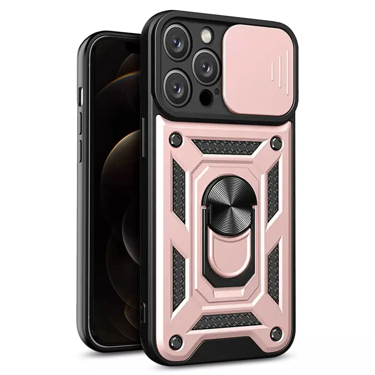 Buy Metal Waterproof Phone Case, with Built in Screen Protector, FullBody Protective Shockproof Heavy Duty Rugged Defender Cover,Callum at Caseles-iPhone 16 Pro Max, Callum-Black