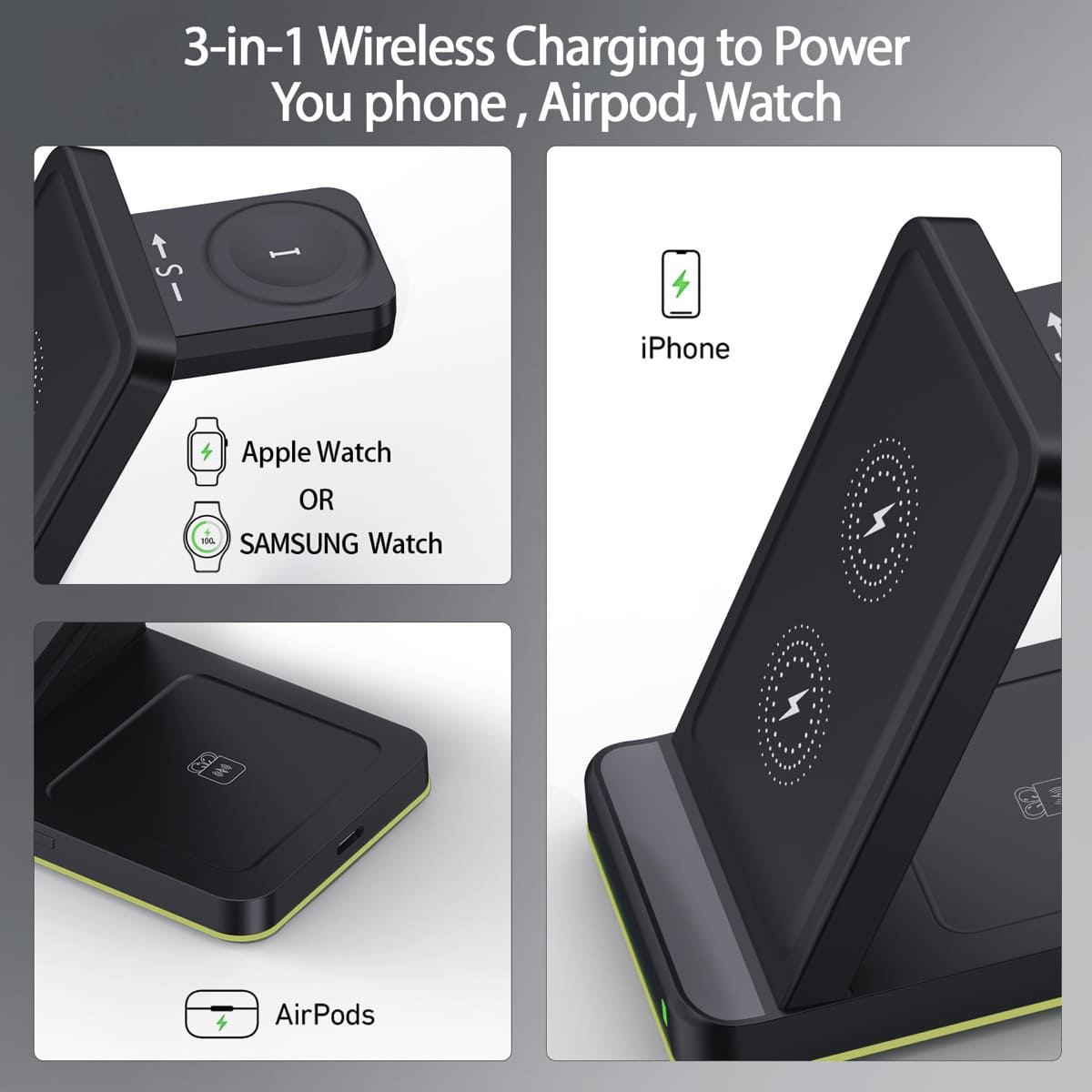 3IN1 WIRELESS CHARGER