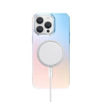 Buy Slim Magnetic Phone Case, Compatible with MagSafe, Iridescent Gradient Matte Shockproof Protective Cover,CAMILA at Caseles-iPhone 16 Pro Max, 