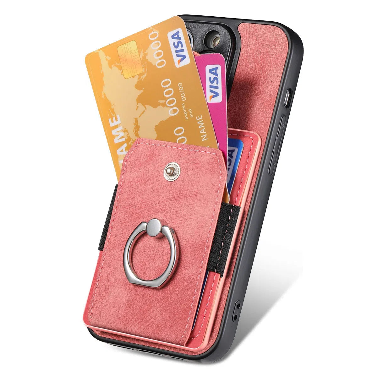 Buy Flip Case for iPhone, Wallet Case with Card Holder, Kickstand, Slim Protective Cover,DYLAN at Caseles-iPhone 16 Pro Max, Pink