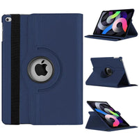 Buy Classic Rotating Case for iPad, 360° Rotating Flip Leather Stand Auto Sleep and Wake Protective Smart Case at Caseles-iPad Air 6 (2024 13 inch), Blue