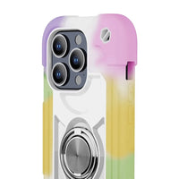 Buy Heavy Duty Phone Case, Shockproof Protective Cover, with Ring Stand,Lottie at Caseles-iPhone 16 Pro Max, Louay-Pink