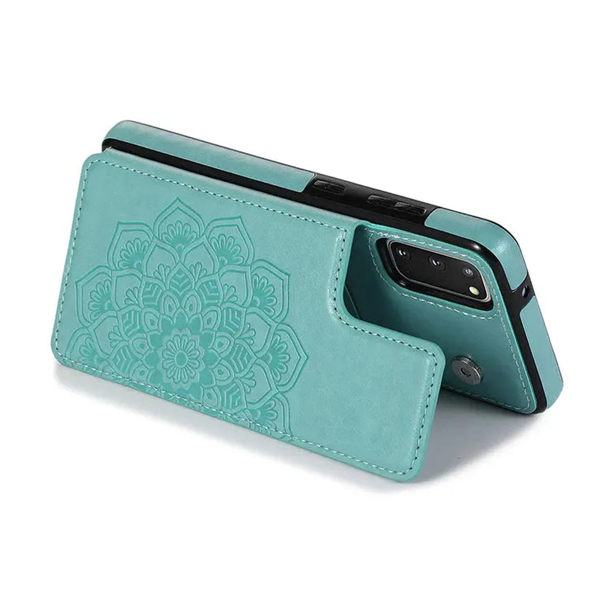 Buy Classic Wallet Phone Case, Credit Card Holder, Leather, Double Magnetic Buttons, Shockproof Case,Melanie at Caseles-Samsung Galaxy S25 Ultra, Melanie-Blue