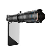 Buy HD 36X Metal Telephoto Monocular Lens with Tripod, Optical Zoom Phone Lens for Smartphones - PhoneKam Lens Pro suite at Caseles-Lens + Tripod, 