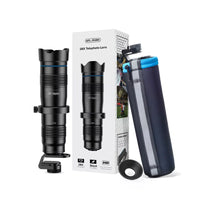 Buy HD 36X Metal Telephoto Monocular Lens with Tripod, Optical Zoom Phone Lens for Smartphones - PhoneKam Lens Pro suite at Caseles-Lens + Tripod, 