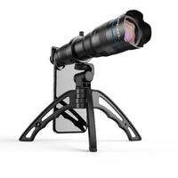 Buy HD 36X Metal Telephoto Monocular Lens with Tripod, Optical Zoom Phone Lens for Smartphones - PhoneKam Lens Pro suite at Caseles-Lens + Tripod, 