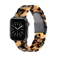 Buy Fashion Resin Strap For Apple Watch, Compatible with iWatch SE/SE2, Series 9/8/7/6/5/4/3/2/1, Ultra/Ultra2/Sport Edition, Men and Women - RESIN BAND at Caseles-38mm/40mm/41mm, Cow