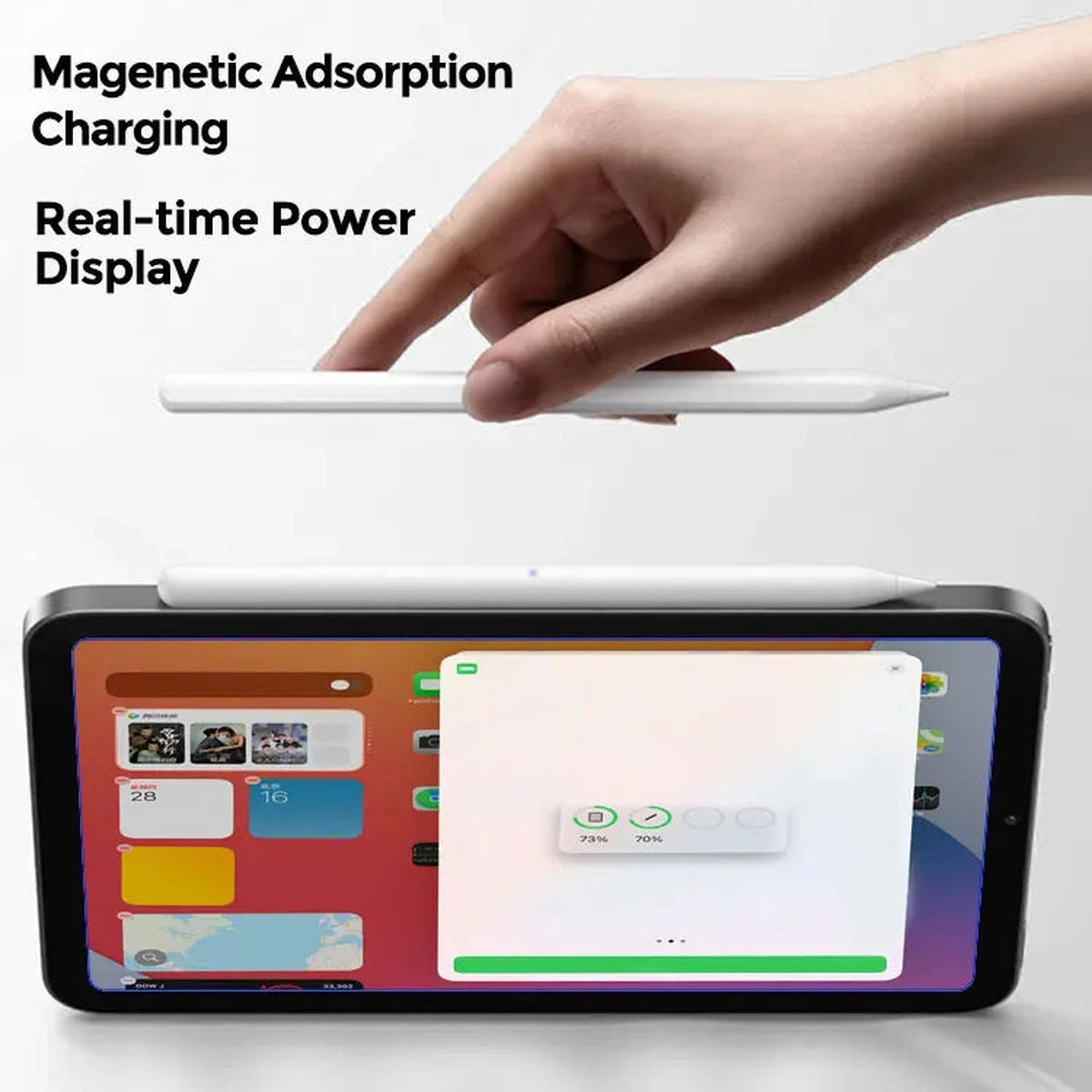 Buy Magnetic Pencil Palm Rejection Tilt Sensitivity - STYLUS PEN FOR IPAD at Caseles-Stylus pen 1, 