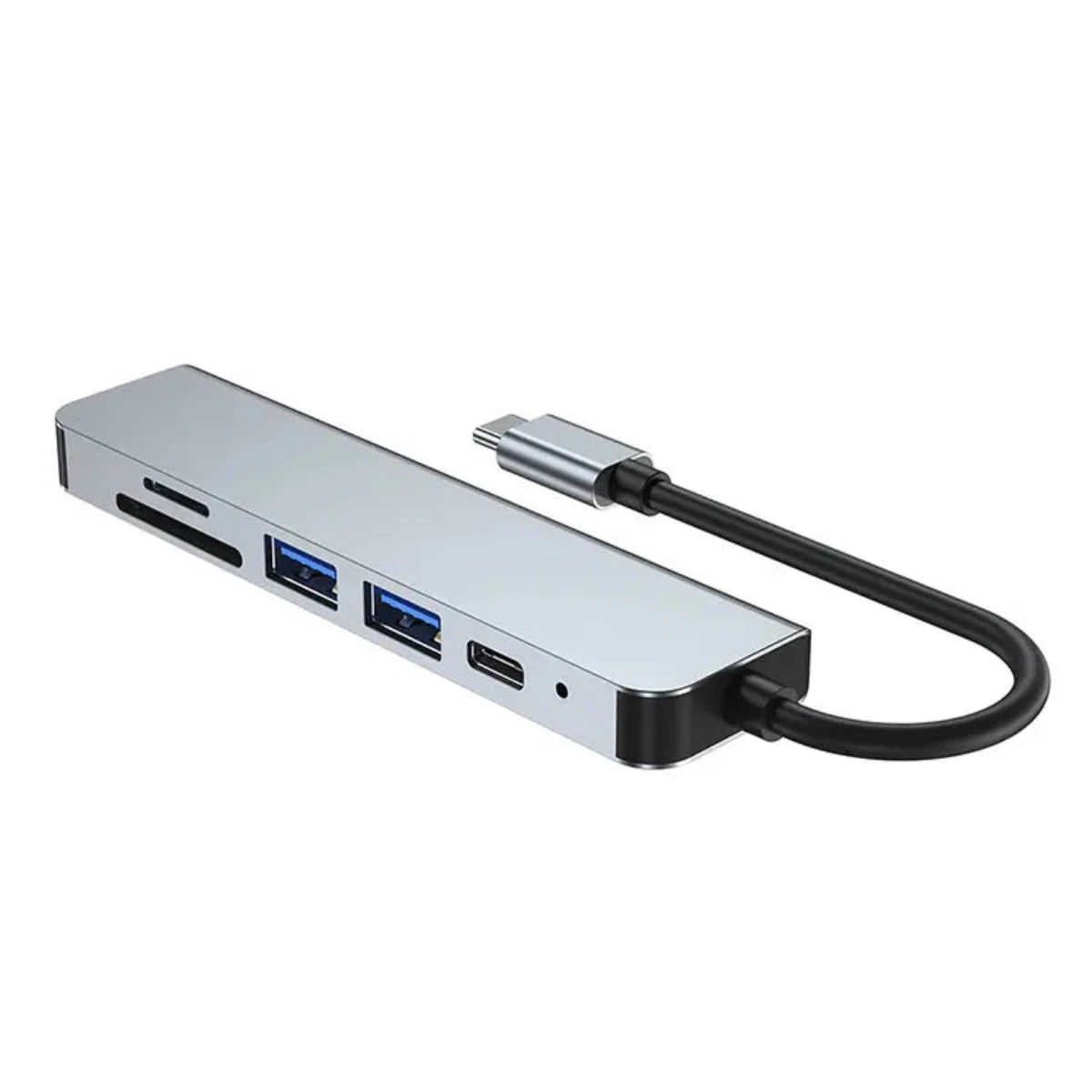 Buy Caseles Classic USB 3.0 *1 & USB 2.0 *1 & SD *1 & TF *1 & USB-C *1 & 4K@30Hz HDMI *1 - USB C HUB 6 in 1 at Caseles-1 PC, 